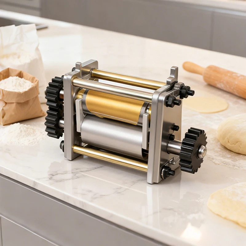 

[Best-selling] Dumpling Wrapper Maker Machine Round Shape Dumpling Moodle Mold Household Wonton Wrapper Mold Multifunction