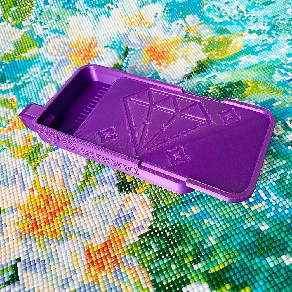 11 Farben Multifunktionale Diamantmalerei-Aufbewahrungsbox, Diamantkunst-Werkzeugzubehör, Geschenk für Diamantmalerei-Liebhaber – Detail 16