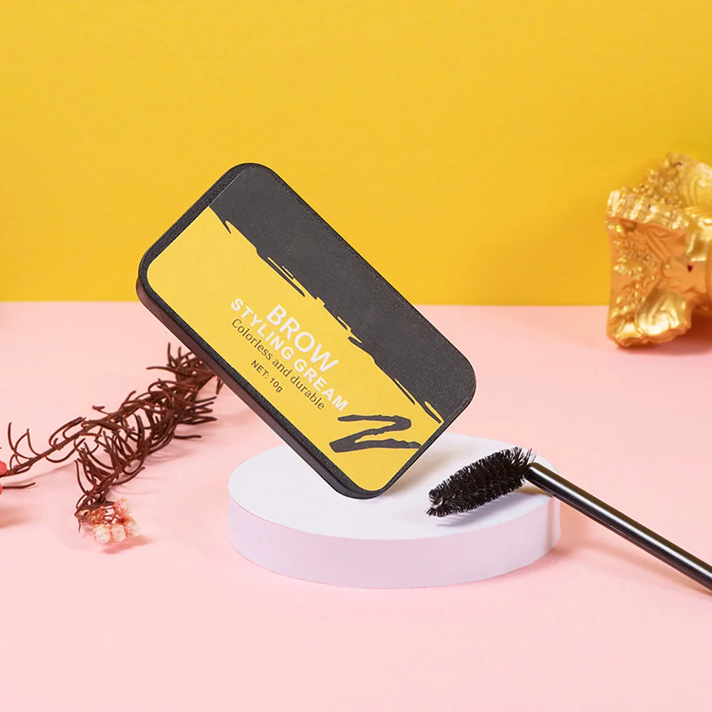 طقم مكياج للحواجب مكون من قطعتين من كريم الحواجب والصابون والشمع الذي يحمل الشكل #2