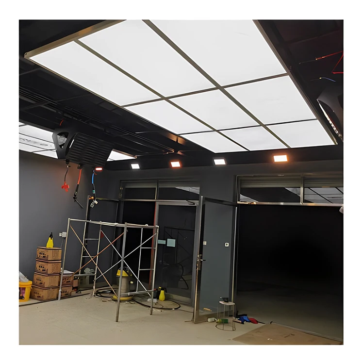 

Factory-Sold Panel LED Light Car Detailing Ceiling Lights for Auto Workshop & Shop Garage Working Lamp