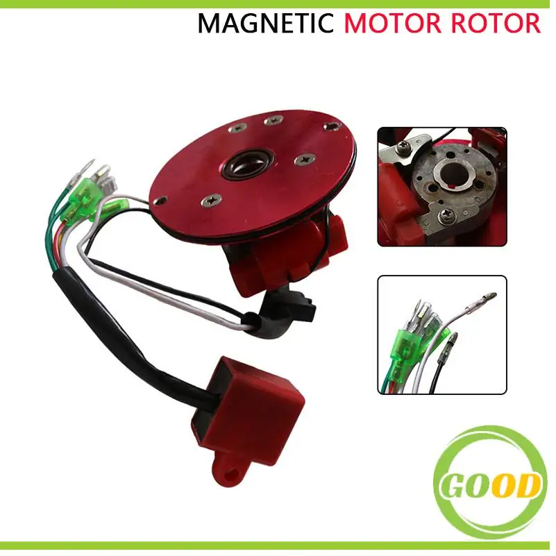 

Motorcycle Performance Magneto Inner Rotor Kit Stator CDI For CRF50 110cc 125cc 140cc Pit Dirt Bike Scooter ATV Quad Bike Access