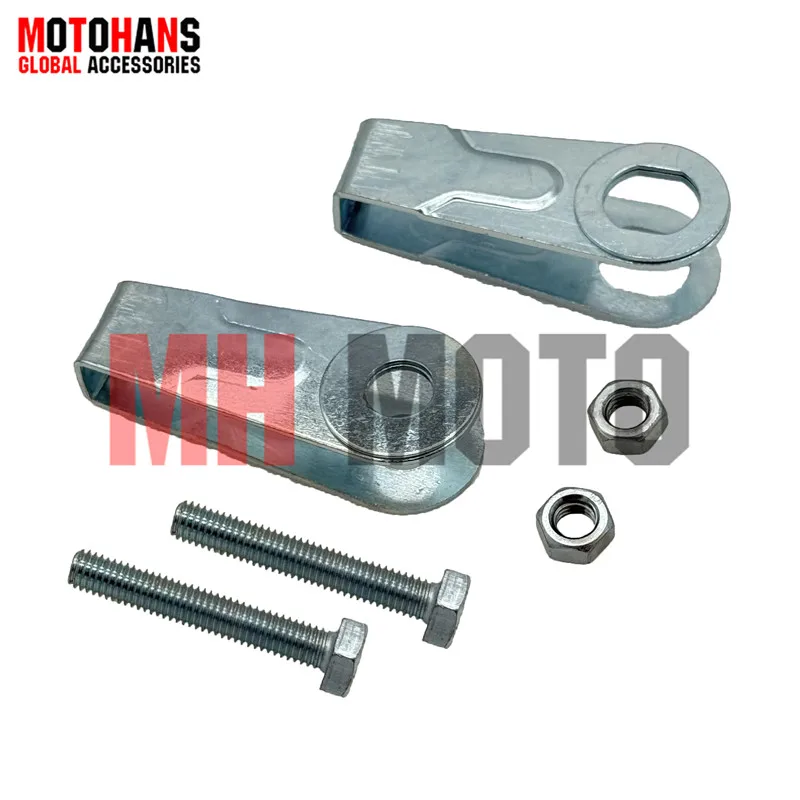 

1 SET MOTORCYCLE IRON CHAIN TENSIONER ADJUSTER FOR TVS100 SPORT STAR SPORT XL SUPER O/M MOTORCYCLE PARTS