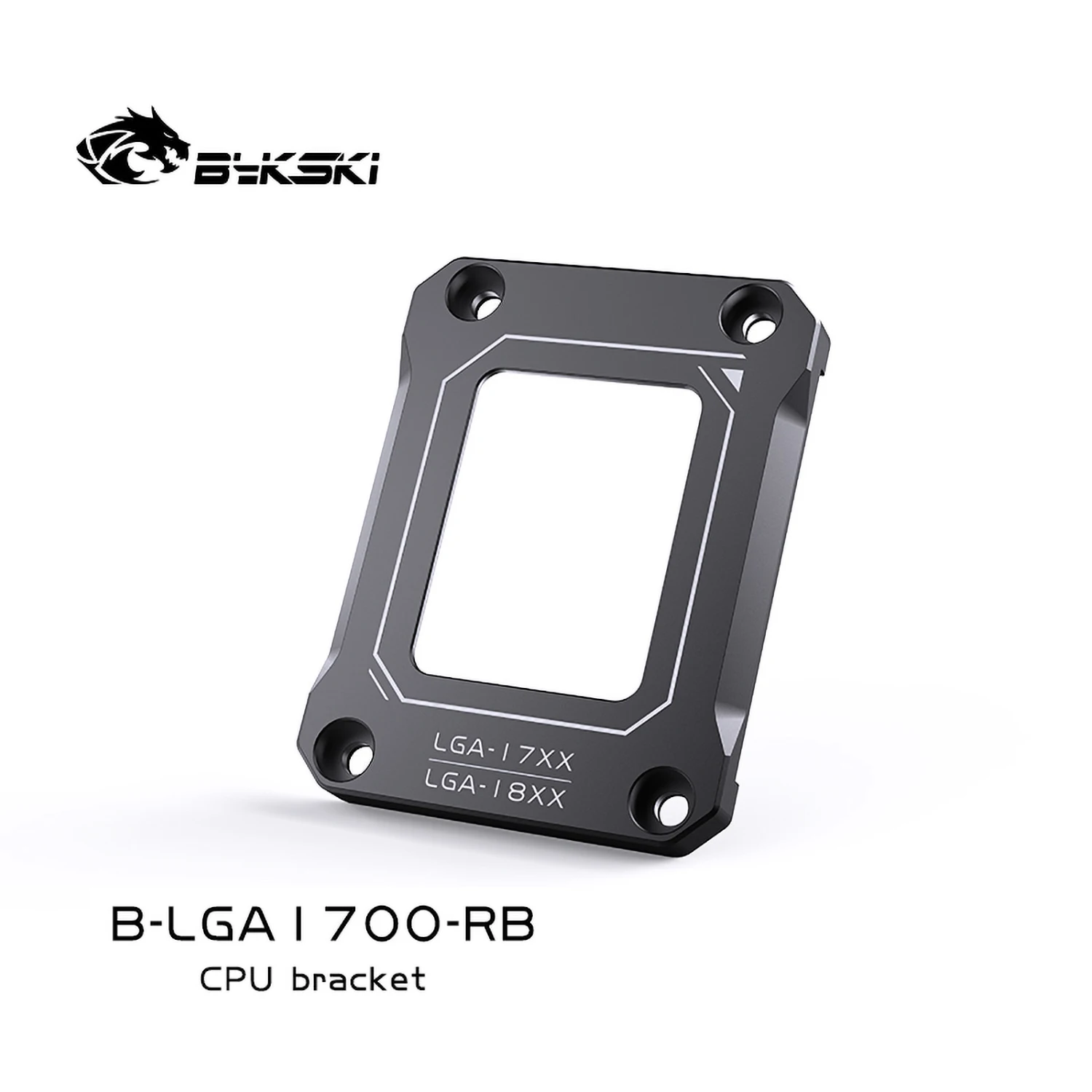 

Крепежный кронштейн процессора Bykski для Intel 12-го поколения LGA 1700, крепеж из алюминиевого сплава, антидеформационная и противогибочная пряжка