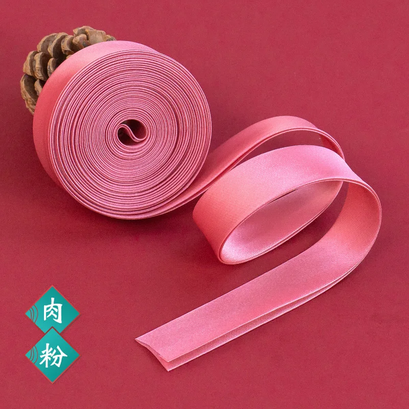 5M Edge Satin Sewing Ribbon Bias Piping Cord Rope for DIY Patchwork Garment Sewing Making and Trimming Home Textile