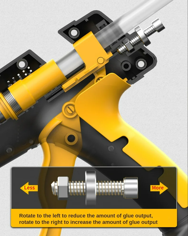 Pistola de pegamento de fusión en caliente de 7mm/11mm, barra de pegamento profesional de silicona de alta potencia, Plug-in, calentamiento rápido, artesanía, herramienta de reparación de automóviles DIY