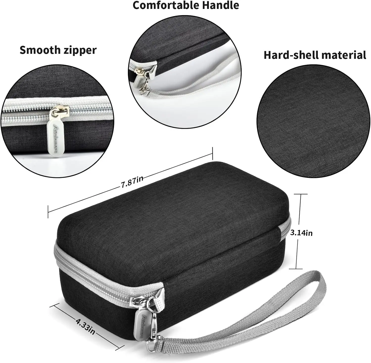 (Box Only) Case Compatible with Anker Prime 240W 8-in-1 Charging Station, Power Strip Storage Holder Organizer