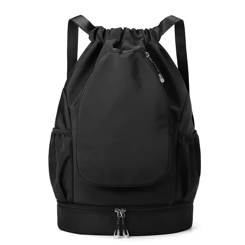 New Basketball Bag Shoe Badminton Bag Large Capacity Sports Drawstring Bag Outdoor Training Tennis Backpack