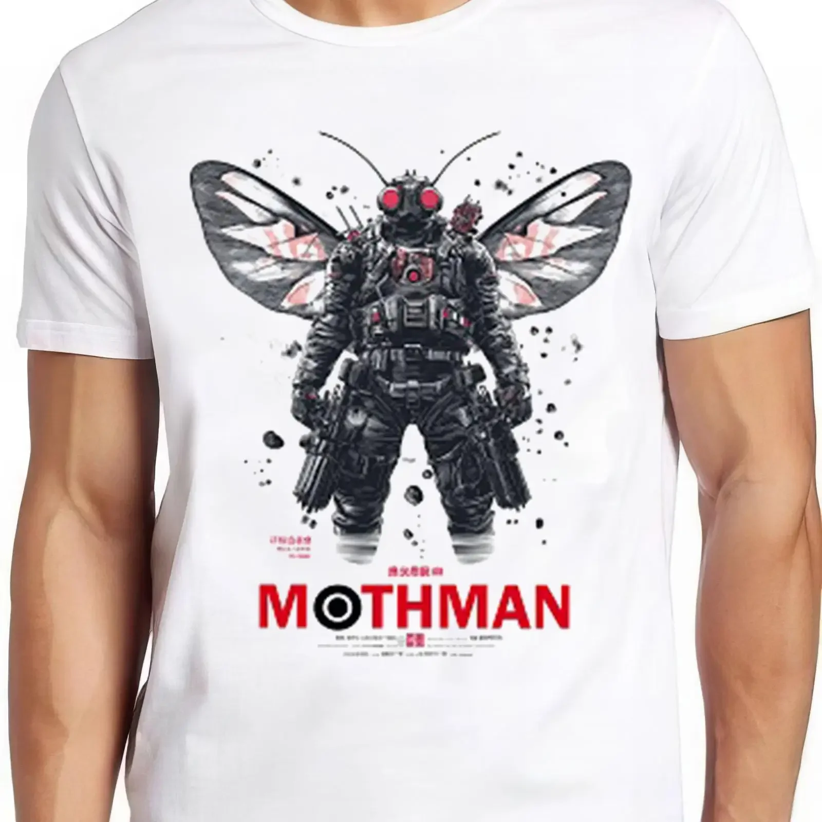 Mothman Weird Strange Unusual Cryptid Cryptozoology Best Seller Retro Funny Parody T Shirt 2550 vintage Washed Comfortable