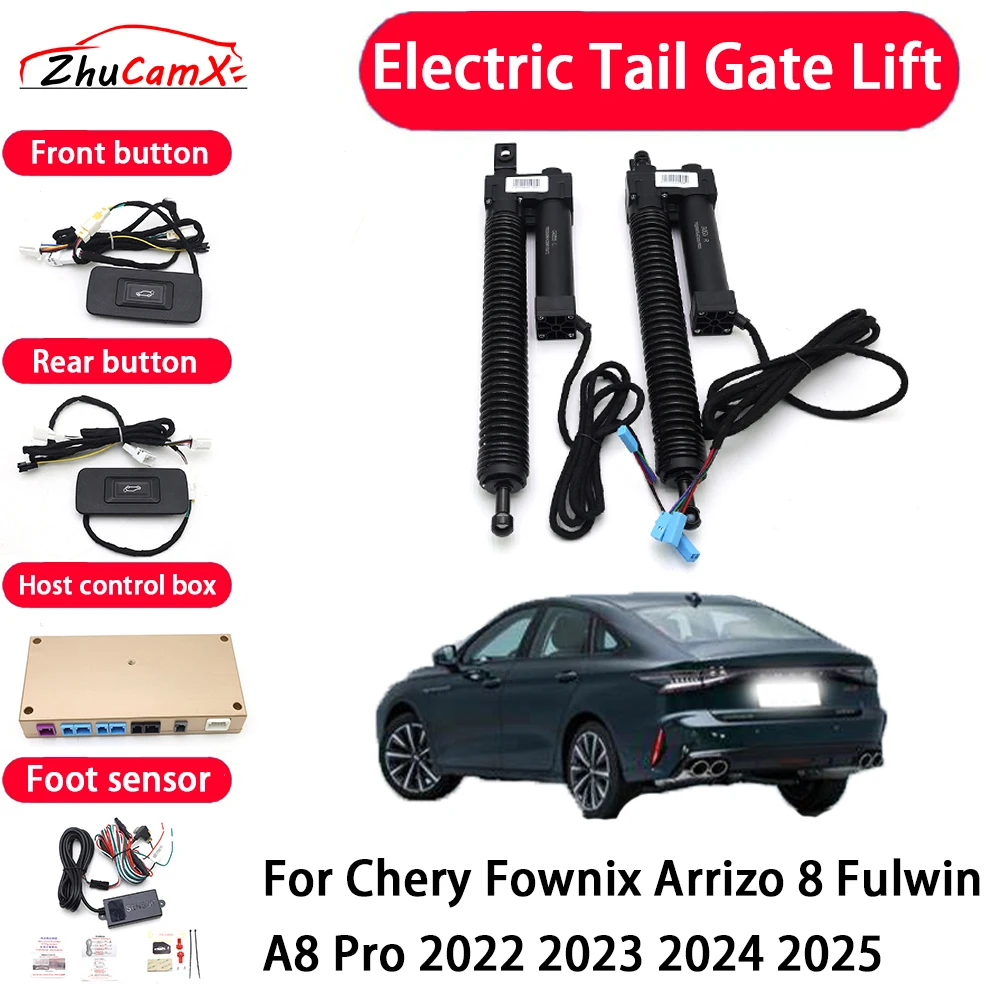 

ZhuCamX Car Automatic Electric Tail Gate Lift Tailgate Assist System for Chery Fownix Arrizo 8 Fulwin A8 Pro 2022 2023 2024 2025