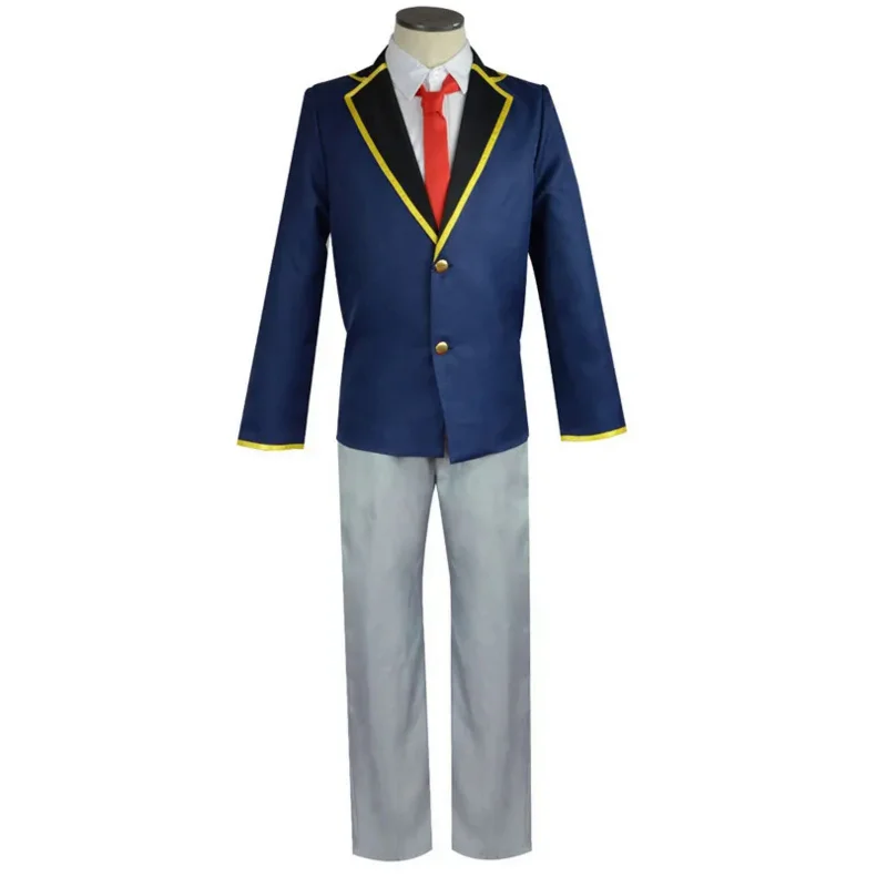 

Oshi No Ko Aqua Cosplay Costume Hoshino Akuamarin Uniform Outfit Suit Ai Hoshino Halloween Party for Men