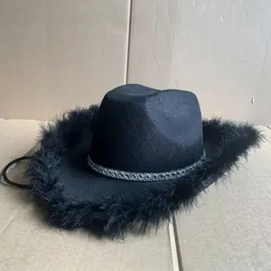 Extravaganter Cowboyhut für Erwachsene, Performance -Hut, Accessoire für Männer, Wild Western, Rodeo, Texaner, Texaner, Lady 10 Hauptverkauf Chapeu Männer Rodeo - №2