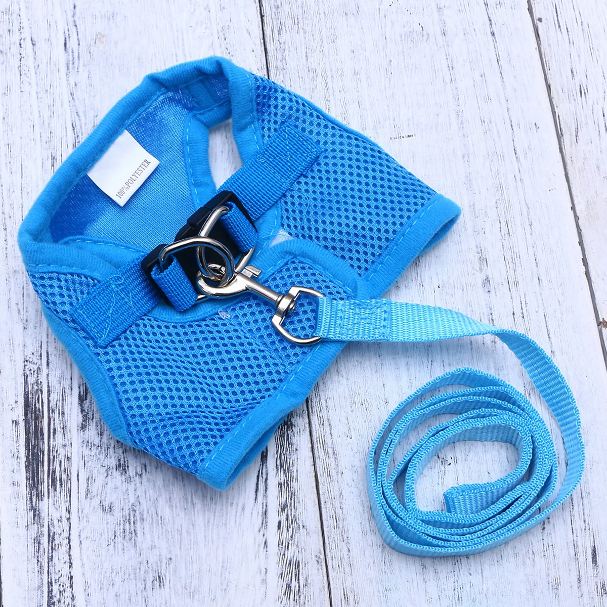 Pet Harness Vest Breathable Mesh Lightweight Dog Harness for Safe Walking Comfortable Fit for Small Pets Travel Gear