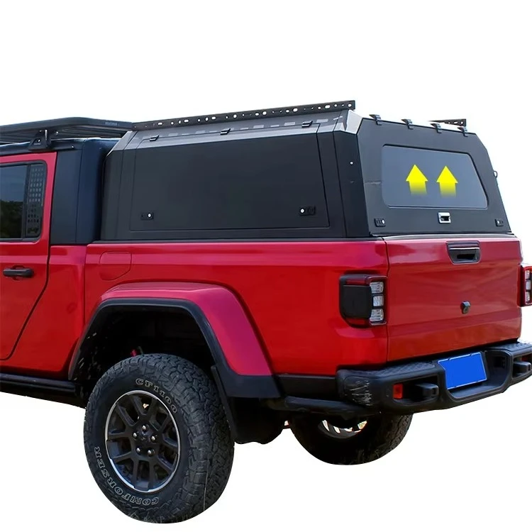 

Benext Hardtop Steel Canopy Camper Topper Ranger Gladiator Maverick Hilux Pick Truck Single RAM