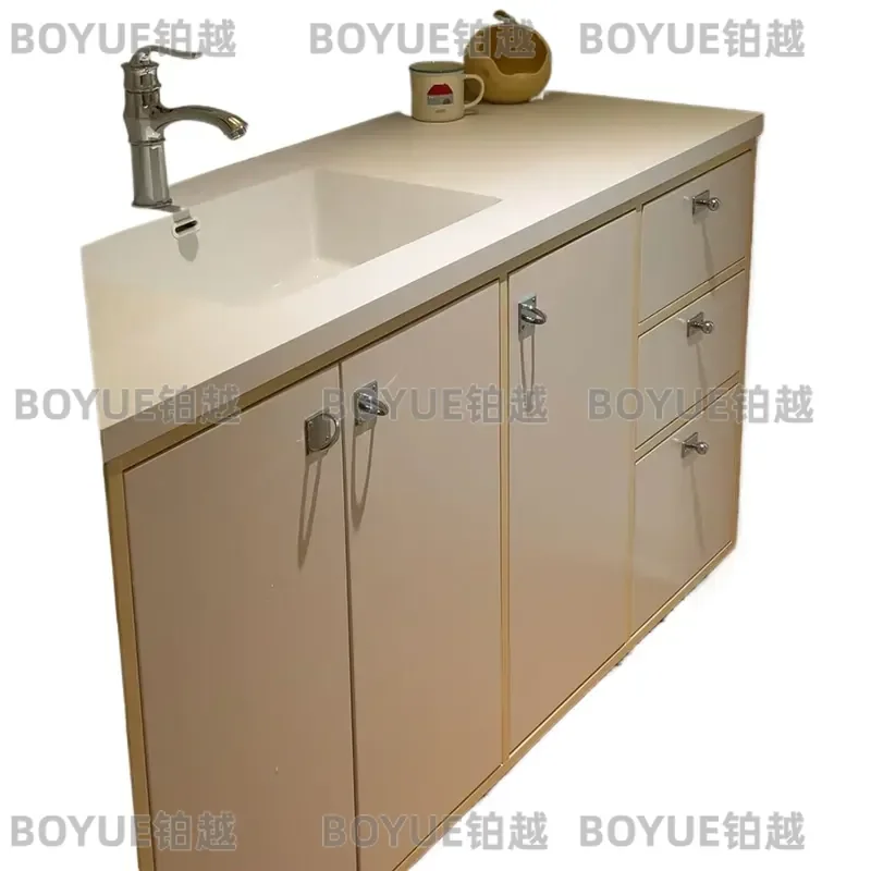 for Bauhaus Bathroom Cabinet Combination Korean Cream Style Wash Basin Vanity Unit