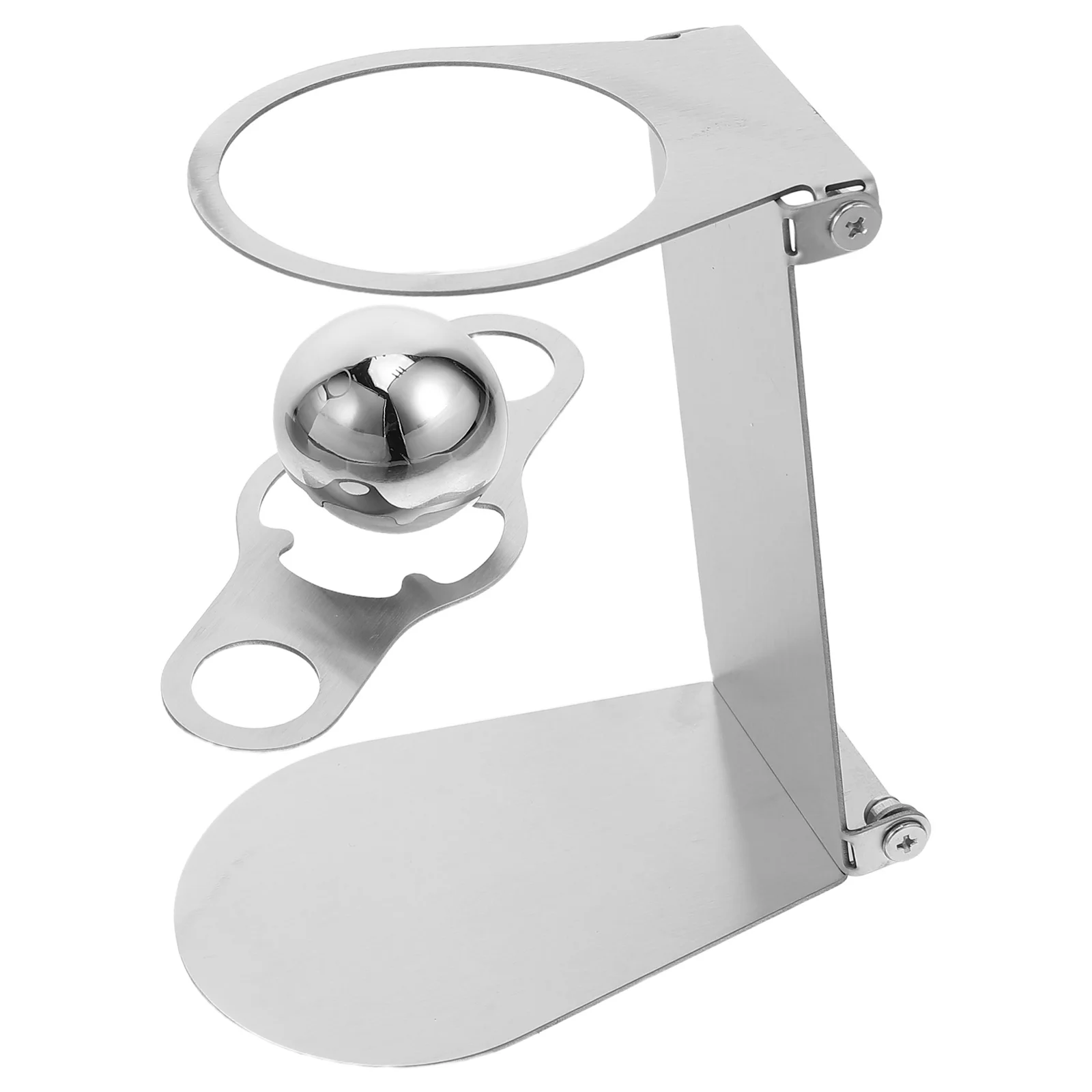 

1set 1Set Cold Brew Coffee Stand Stainless Steel Foldable Drip Filter Holder For Countertop Outdoor Use Coffee Making Tools Rack