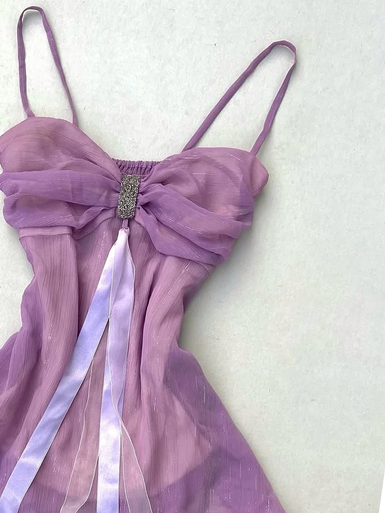 Top de Tirantes Mo Estilo Retro Y2K para Mujer, Verano 2025, Nuevo, Moderno, Súper Bonito, Estilo Casual, Ajustado, de Al...