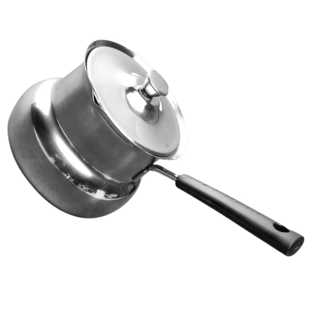 

Household Soup Pot Stainless Steel Thickened Cooking Pot Metal Noodle Stewing Pan Ergonomic Handle Soup Maker Hot Milk