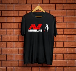 Nowa koszulka z logo Minelab Casual O-Neck z krótkim rękawem męskie koszulki o regularnym kroju męskie damskie T Shirt