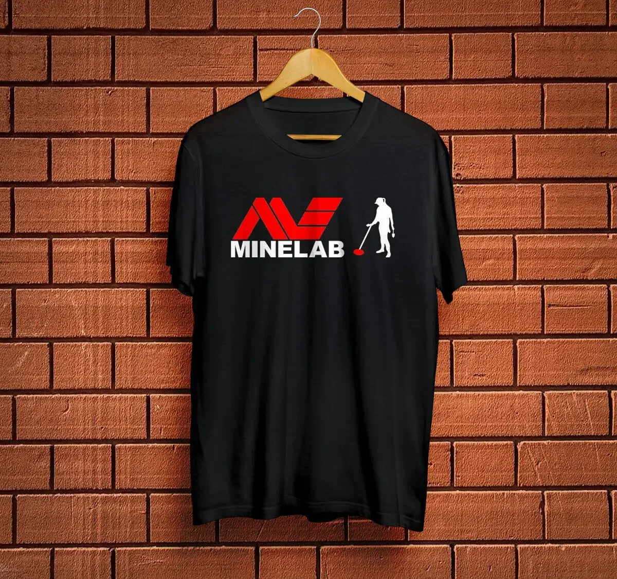 New Minelab Logo T-Shirt Casual O-Neck Short Sleeve Men's Tees Regular Fit Men Women T Shirt