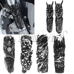 Universal Motorcycle accessories motorcycles Decorate Front Fork Skull Sticker Fit For Harley Dyna XL883 1200 CBR YZF ER6N GSXR
