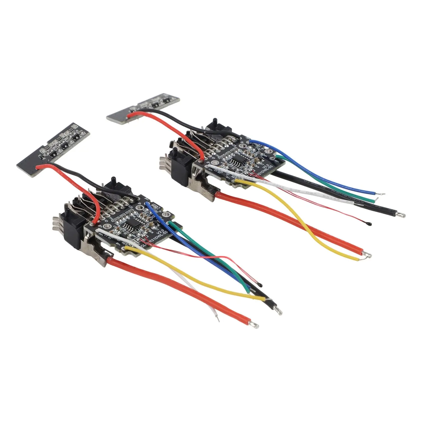20V Battery Protection Boards 2 Pack DCB200 with PCB Charging Module for Battery Assembly and Overcharge Prevention