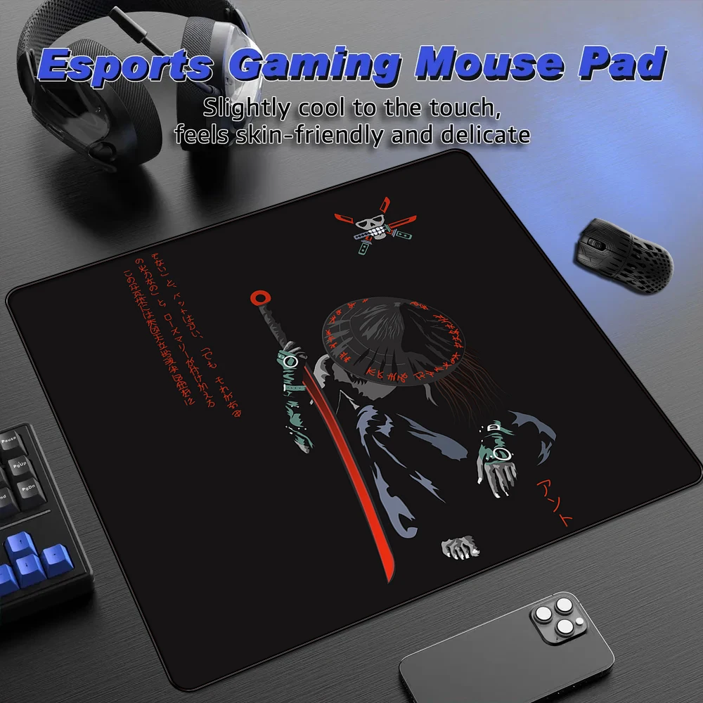 

Японский самурайский игровой коврик для мыши, геймерский профессиональный коврик для мыши с ультратонкой поверхностью, баланс для киберспорта, 45*40 см, водонепроницаемый коврик для мыши