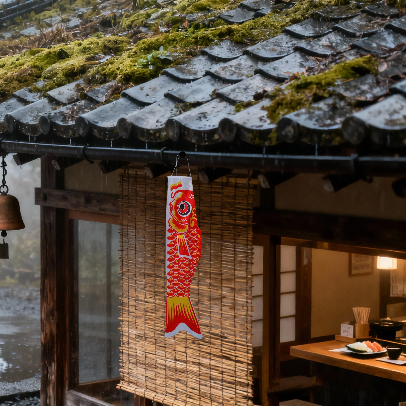 اليابانية الكارب Windsock الأسماك العلم طائرة ورقية 100 سنتيمتر يتلاشى مقاومة معلقة Windsocks حديقة السوشي بار راية Windsock أعلام