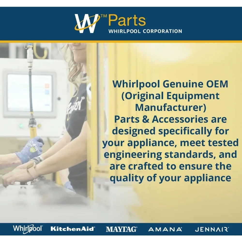 Ice Maker Replacement Kit for Freezer, Compatible with Whirlpool Model 1129316, High-Quality Parts for Home Appliances