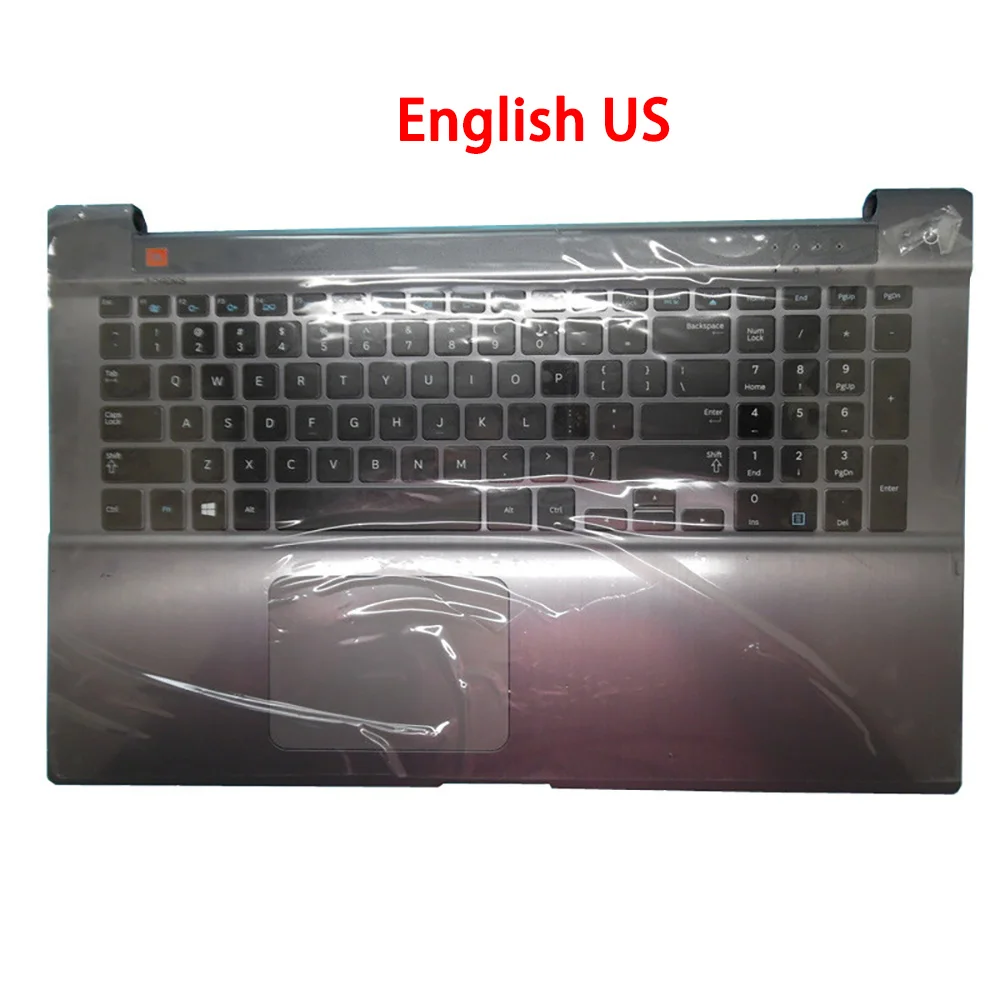 PalmRest ولوحة المفاتيح لسامسونج NP700Z7C NP700Z7B 700Z7C 700Z7A الإنجليزية الولايات المتحدة كندا CA ألمانيا GR إيطاليا السلوفينية SL السويسرية SW جديد