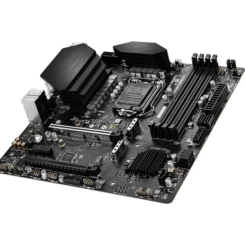 اللوحة الأم MSI Z490M S01 Intel Z490 DDR4 LGA 1200 Micro ATX