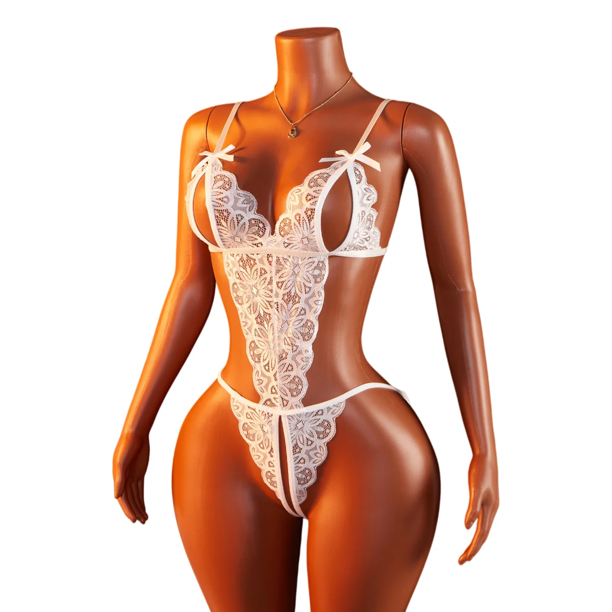 

Новое сексуальное женское белье больших размеров 4XL: прозрачный кружевной комплект с открытой промежностью, эротический костюм с открытым декольте, ночная сорочка-бэбидолл