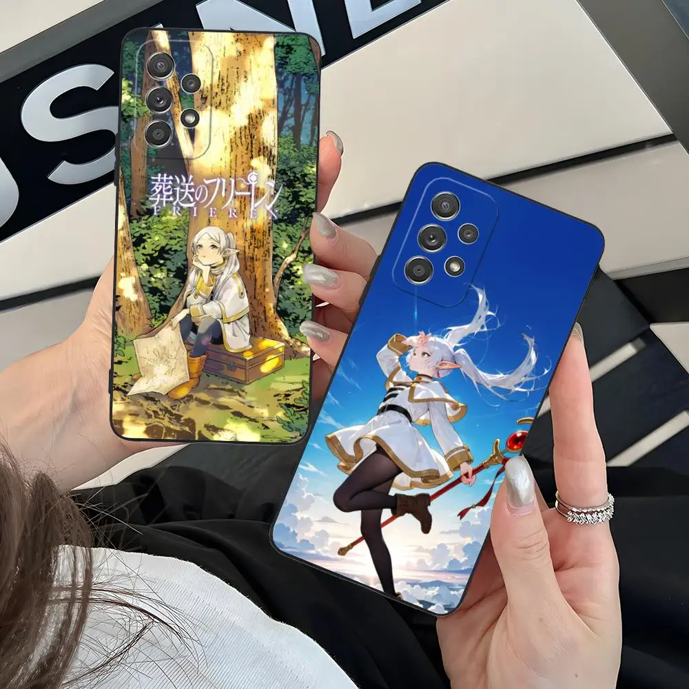 

Чехол для мобильного телефона Frieren Anime для Samsung Galaxy A73 72 71 70 56 55 54 53 52 36 35 34 23 16 15 5G Цветной защитный красивый