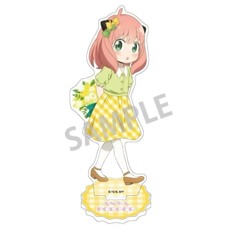 10 センチメートル/3.94 インチスパイファミリーアニアファッションショーアクリルスタンドアニメ周辺機器高品質デスクトップディスプレイ装飾品ファンギフト女の子のおもちゃ