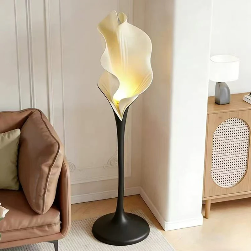 Nordic Art Led Floor Lamp High-End Living Room Bedroom Decorative Items Atmosphere Design for Safa Side