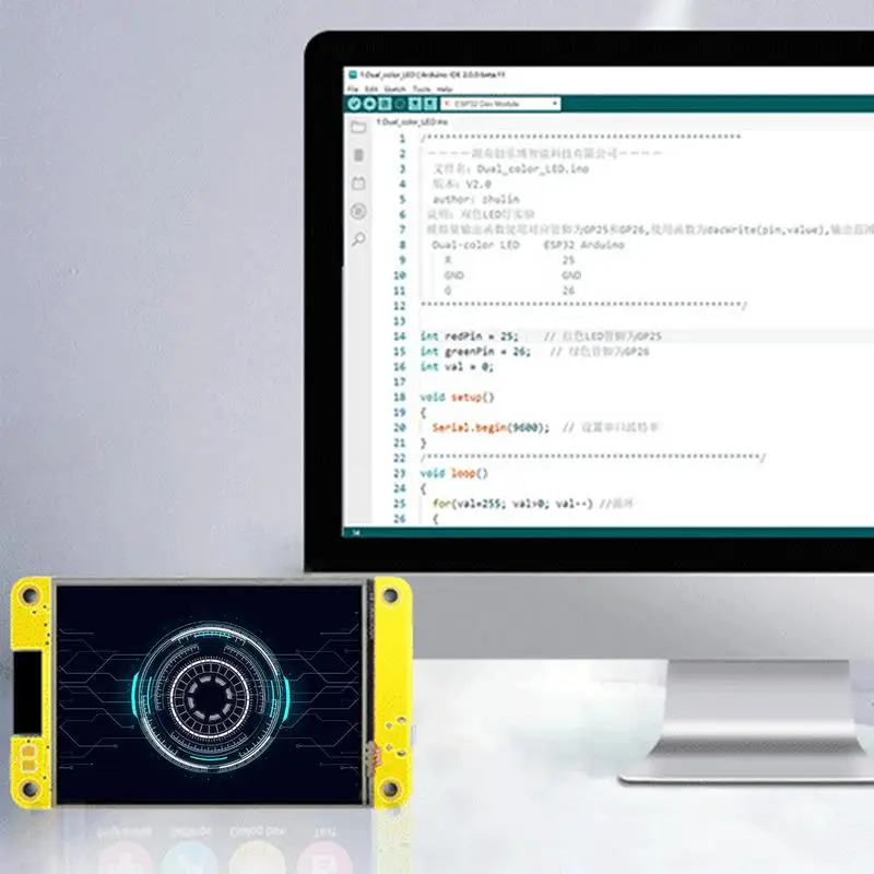 WiFi Development Board ESP32 Smart TFT Module Screen Strong Customization Connection Tool For Home Smart Device Image