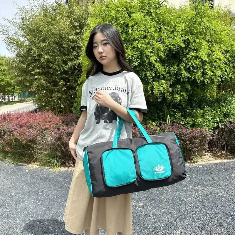 

Newest Thicken Travel Folding Bag Large Capacity Waterproof Handbag Lightweight Casual Multi-functional Portable Bag