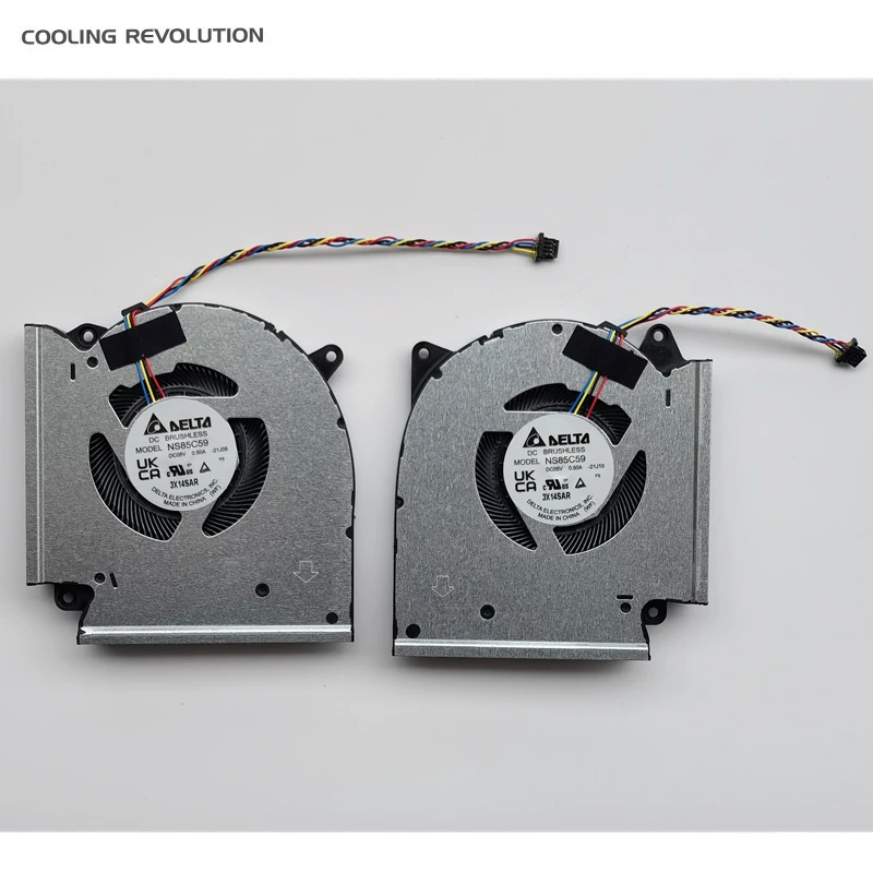 New Original Laptop CPU GPU Cooling Fan ASUS ROG Strix G713RC G513RC 13NR0850P01021 13NR0850P02021 NS85C59-21J09 21J10 5V 0.50A - Image 5