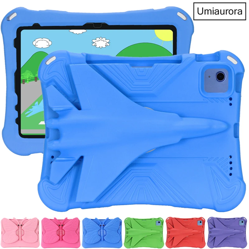 For IPad Mini Air 9.7 9th 10.2 10th 10.9 11th A16 12th Gen A19 Pro 11 inch M3 M4 M5 Kids Shockproof EVA Tablet Case Stand Funda