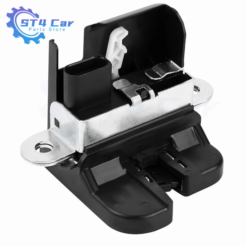 5K0827505A 4pins Rear Trunk Lid Lock Latch 1K6827505E For VW Golf MK5 MK6 GTI Seat Altea Leon MK2 2006-2012