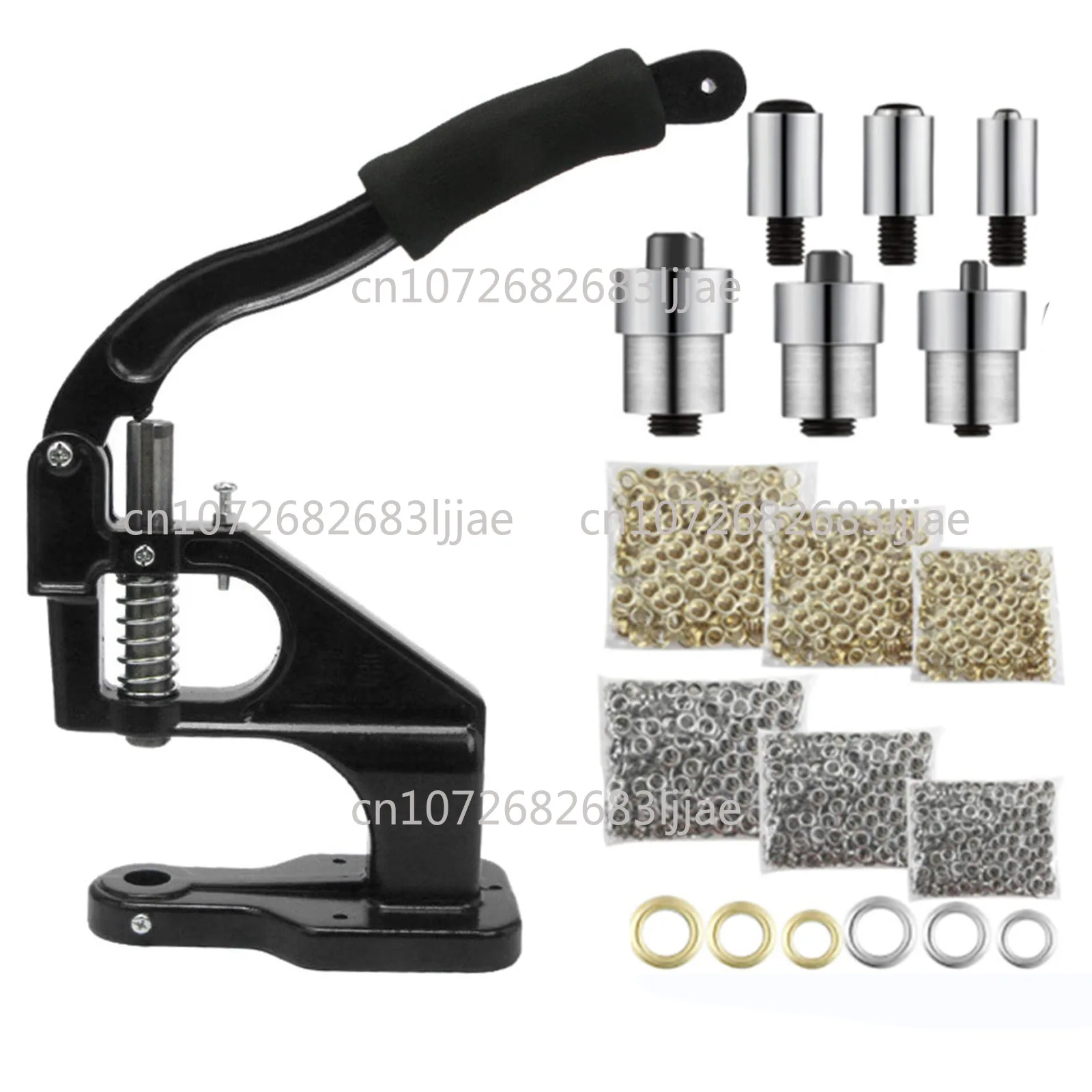 Hand-press chicken eye buckle set leather buttoning machine air eye buckle hand-press small manual press
