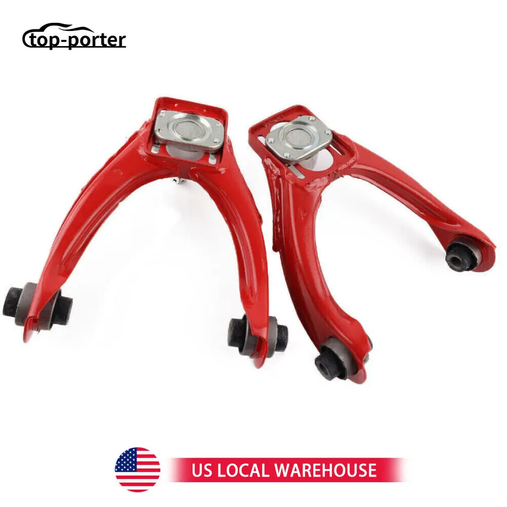 

1 комплект для Honda Civic EJ EK 1996-2000, передний JDM, регулируемый комплект управления A-образными рычагами, красный