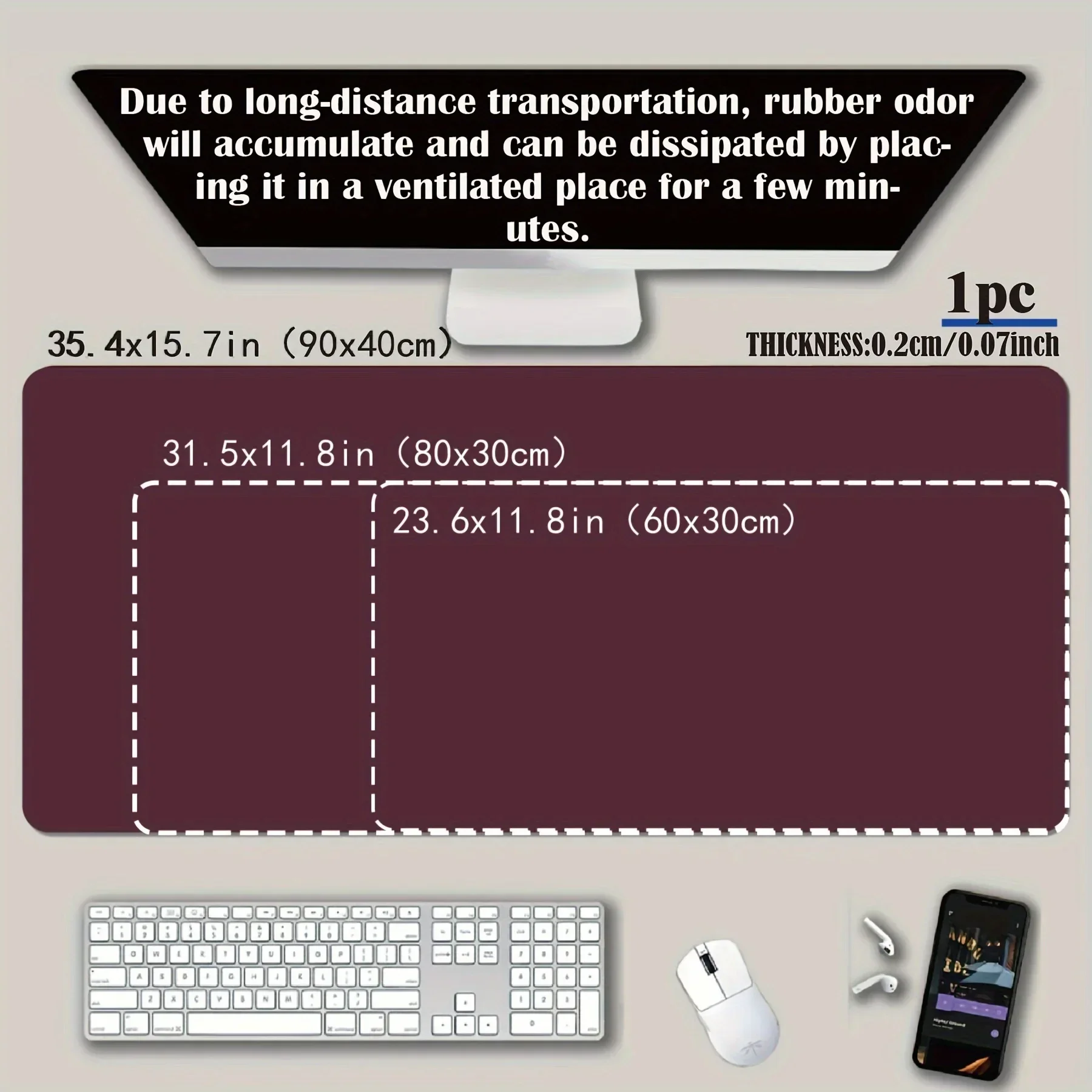 Grote witte sportwagen ontwerp gaming muismat antislip rubberen basis verlengde bureaumat voor gamer kantoorgebruik computeraccessoires
