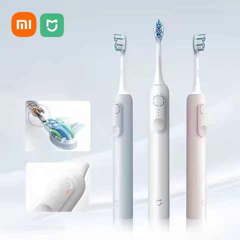 Xiaomi Mijia Sonic Sweep Vibration Toothbrush, Type-C Charging 3 Mode Smart Memory Teeth Cleaning Electric Tooth Brush for Adult
