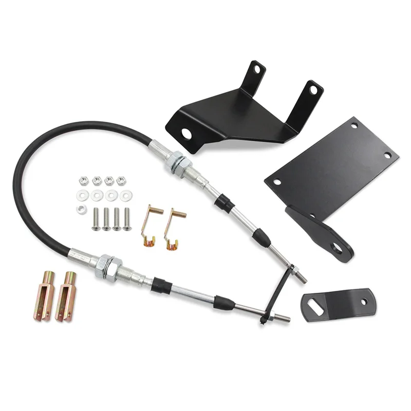 

AC54-Car Transfer Case Wire Shift Linkage Kit For Jeep Wrangler TJ 1997-2006 Fit Heavy Duty Car Accessories