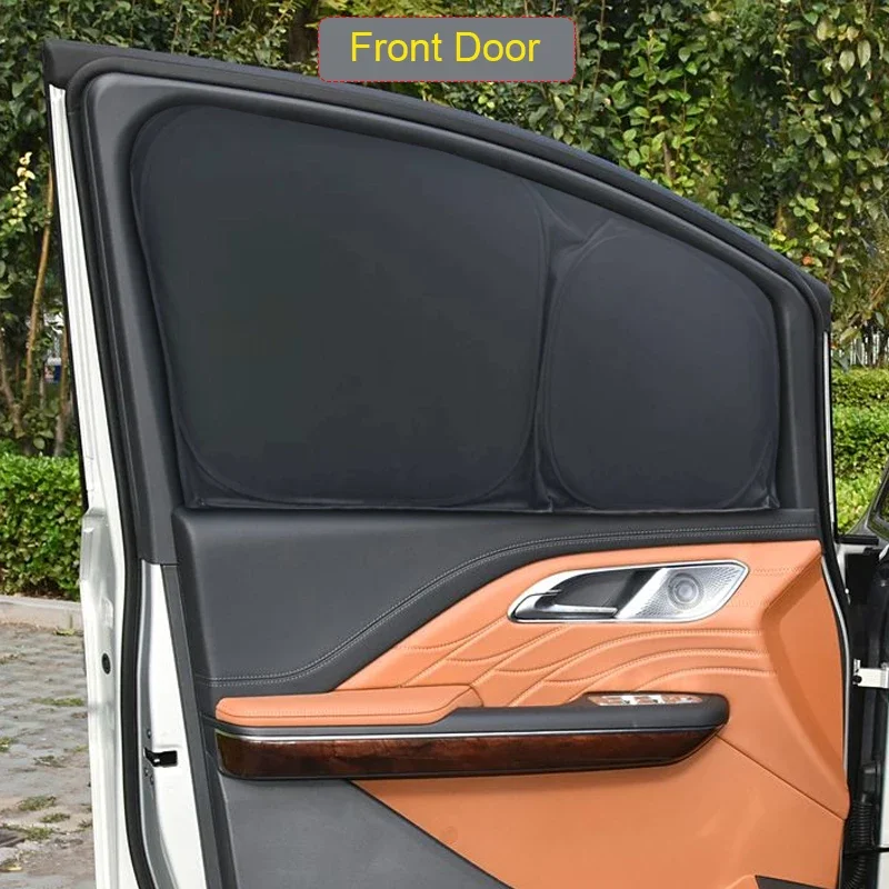 Premium Car-Specific Privacy Sunshade Curtain For HONGQI HQ9 2024-Present Auto Anti-UV Heat Insulation Protect Cover Accessories
