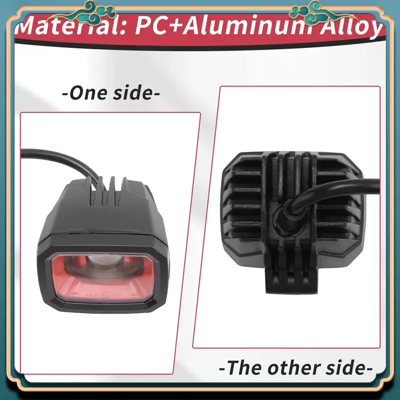 A54P-10-80V 7303S رافعة شوكية LED تحذير ضوء الخطية منطقة السلامة ضوء رافعة شوكية عكس مؤشر ضوء العمل