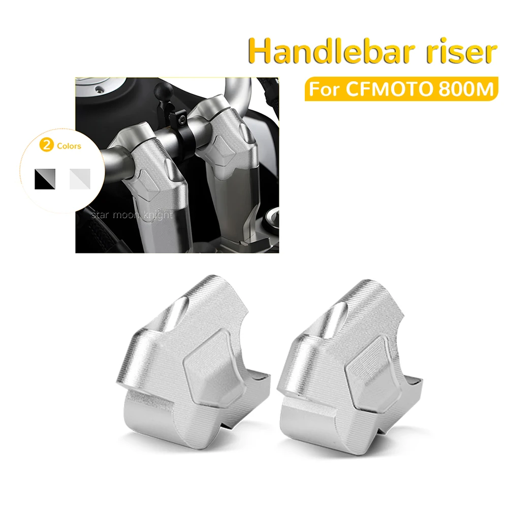 

Handlebar Riser For CF MOTO 800MT 800 MT 2022-2023 Motorcycle Height Adjuster Mount Handle Bar Clamp Adapter Lift Clip Adjuster