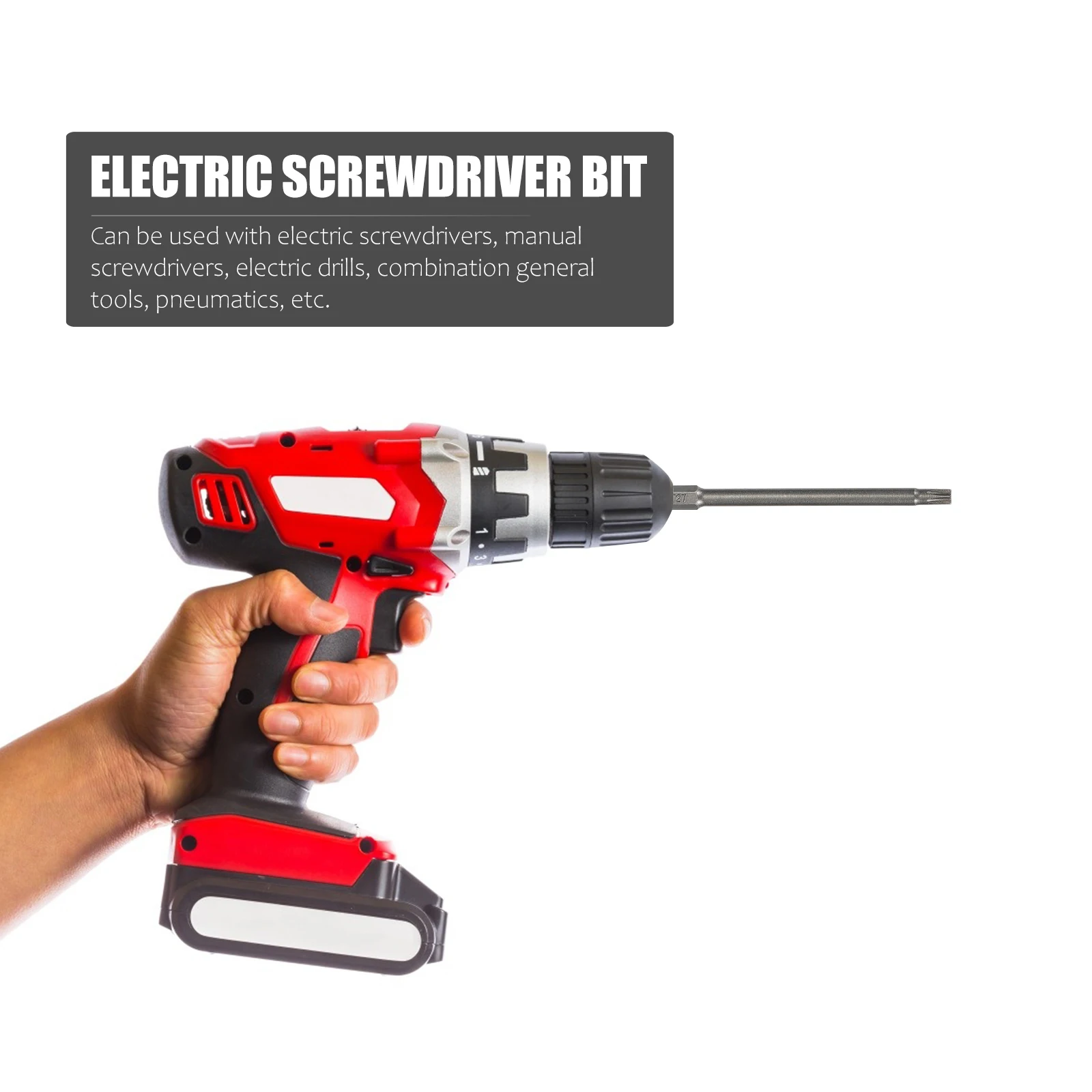 

1 set Screwdriver Bit Set 50-75-100Mm Lengthened Magnetic Screwdriver Heads Tamper Resistant Star Drill Kit For Electric Tools