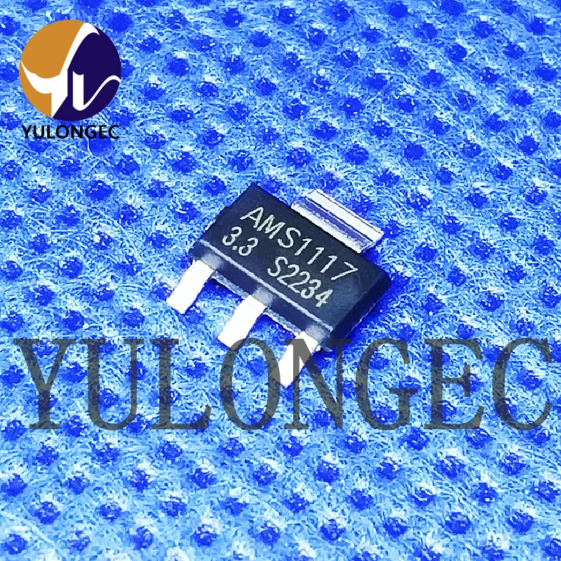 10PCS-70PCS AMS1117-1.2/1.5/1.8/2.5/3.3/5.0/ADJ 1A Low Dropout Voltage Regulator LDO Chip SOT-223 Original