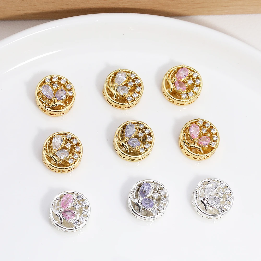 

Cordial Design 12*12MM 50Pcs Jewelry Findings & Components/Copper/Bracelets Accessories/Hand Made/Genuine Gold Plating #194644